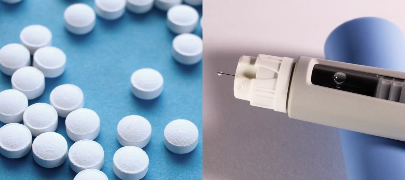 Abnehmpille vs Abnehmspritze