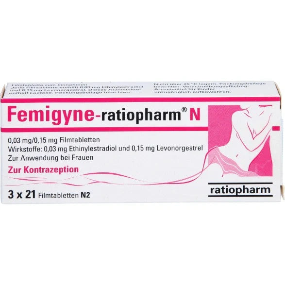 Femigyne Pille online kaufen inkl. Rezept