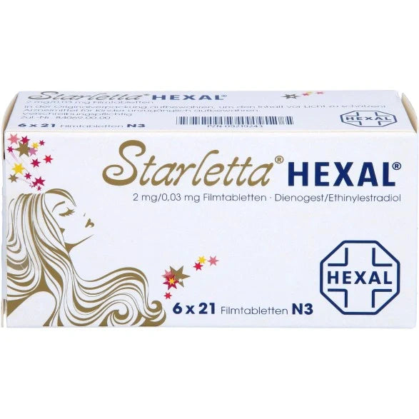 Starletta Hexal 2mg/0.03mg
