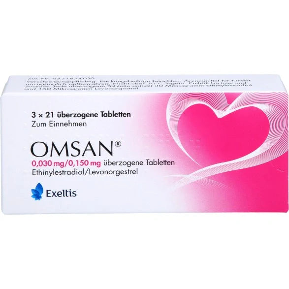 Omsan 0.030/0.150mg Uta