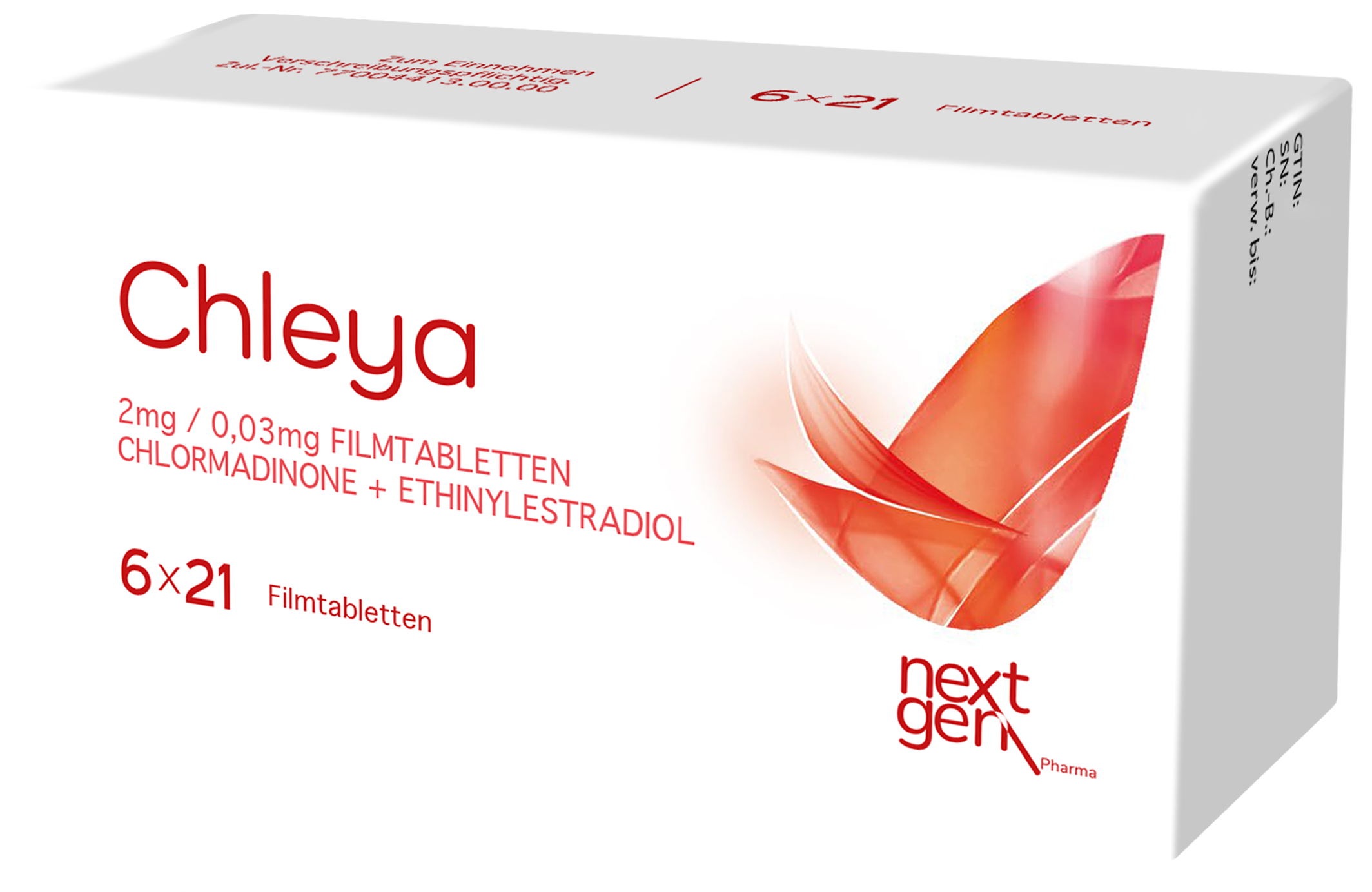 Chleya 6 x 21 Verpackung