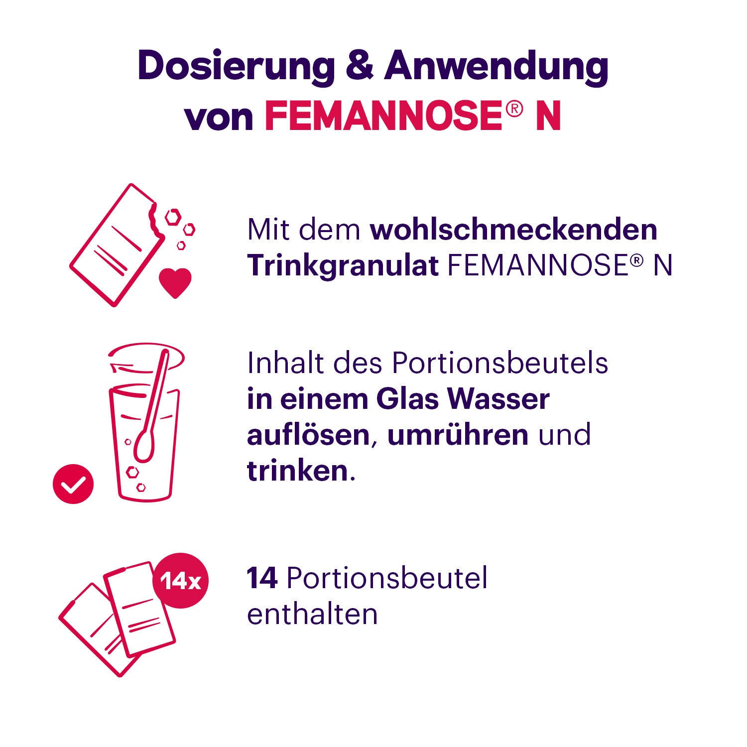 Femannose F mit Preiselbeer-Extrakt und D-Mannose