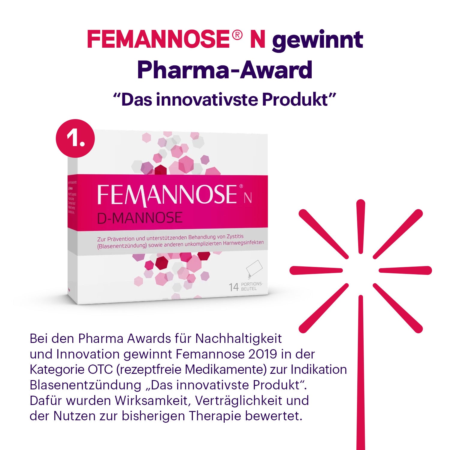 Femannose F mit Preiselbeer-Extrakt und D-Mannose