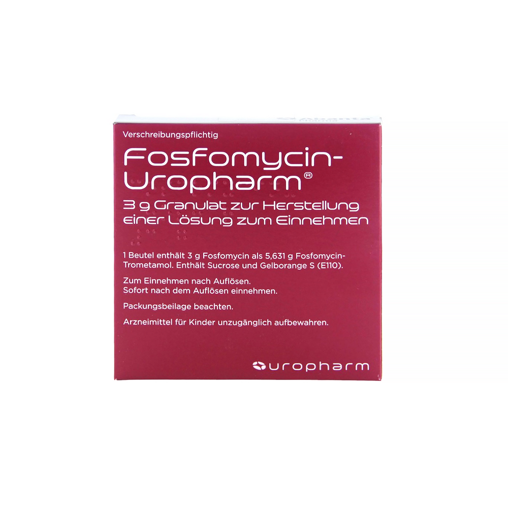 Fosfomycin-Uropharm 3 g (Antibiotikum)