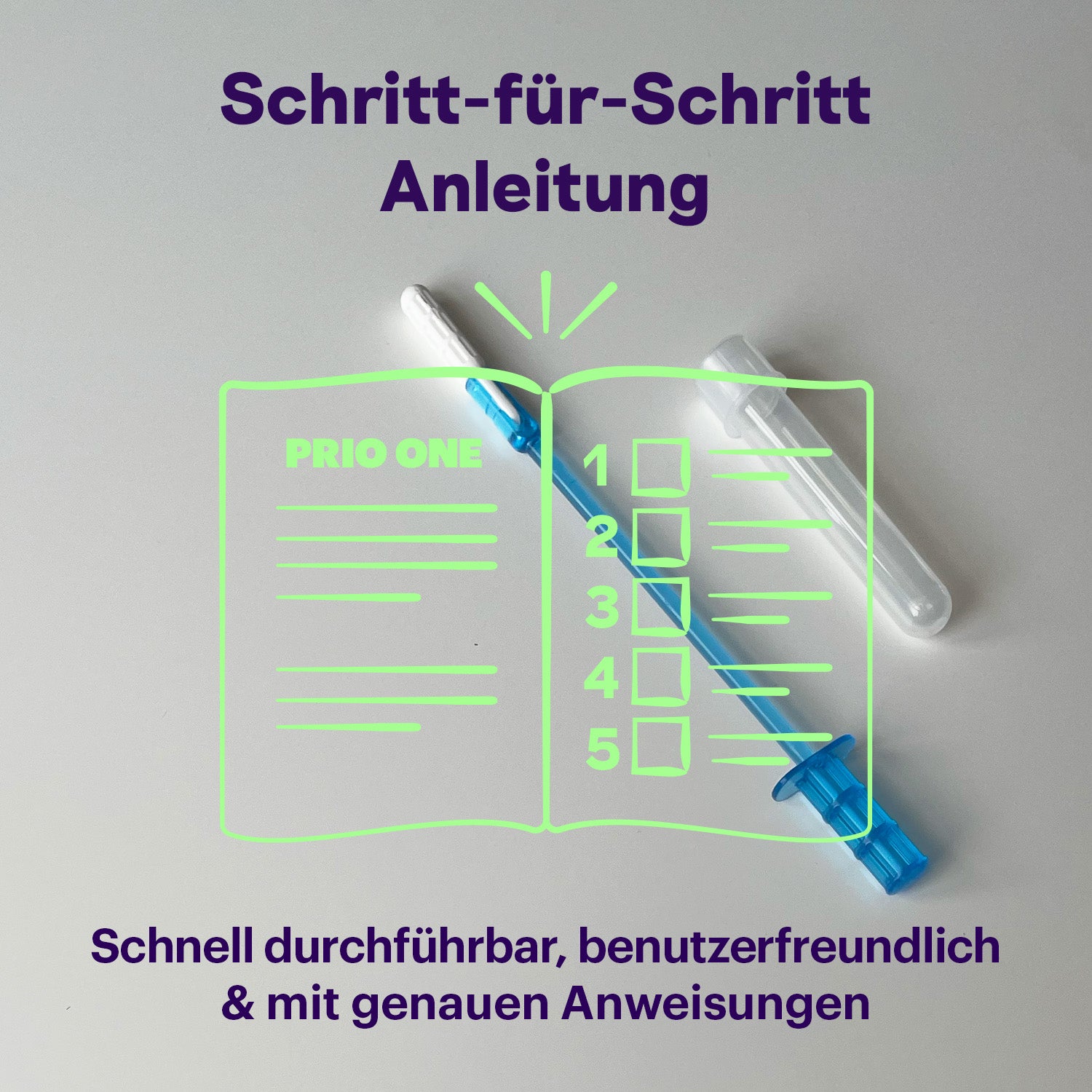 HPV Selbsttest-Kit für Frauen