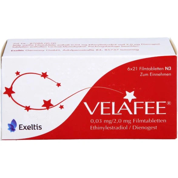Velafee 0.03mg/2mg Filmtab