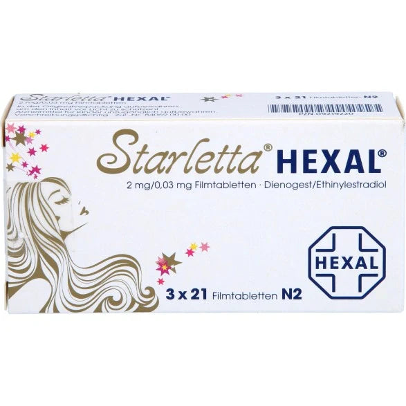 Starletta Hexal 2mg/0.03mg