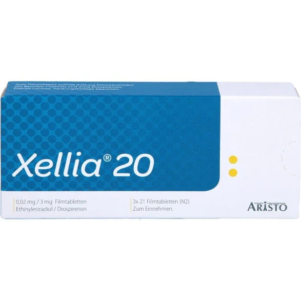 Xellia 20 0.02mg/3mg Fta