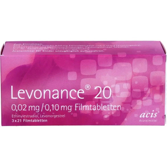 Levonance 20 0.02mg/0.10mg