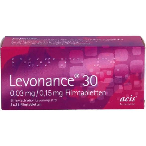 Levonance 30 0.03mg/0.15mg
