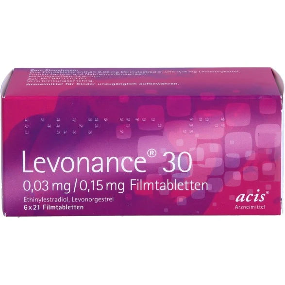 Levonance 30 0.03mg/0.15mg