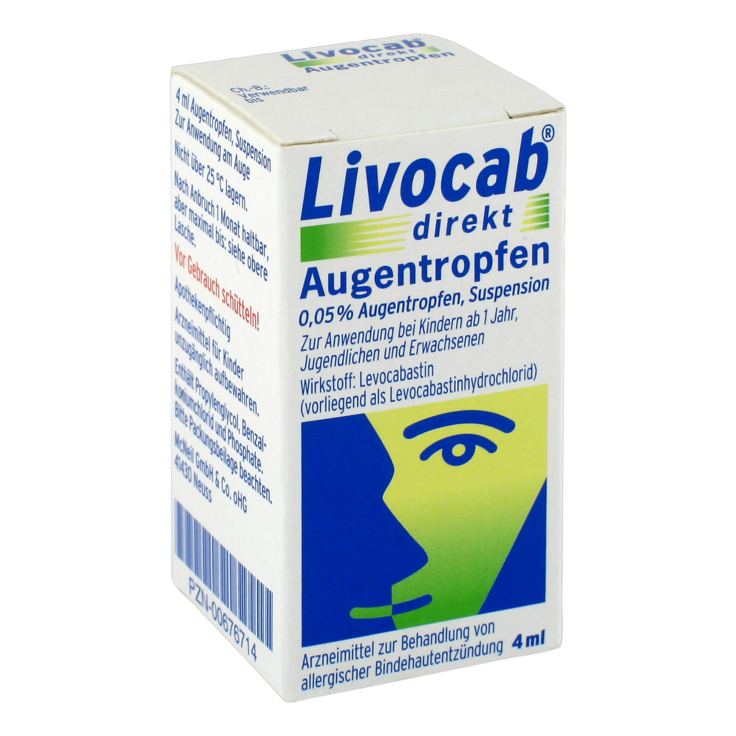 Livocab® Direkt Augentropfen